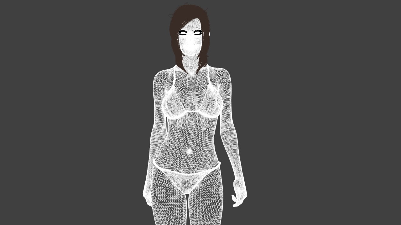 映像制作プロジェクト#002-0002（Runway Walk Cycle for G8F MK3）