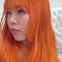 オレンジ髪になりました🧡✨