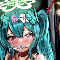 コミッション　スピリチュアルミクとオリキャラ