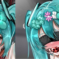 コミッション　初音ミク吊り