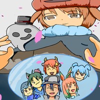 『物語の１ページを』二次創作美術館：人外系Vtuber三本足さんによる配信サムネイル集