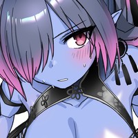 恥ずかしいけど見ちゃう(skebご依頼)