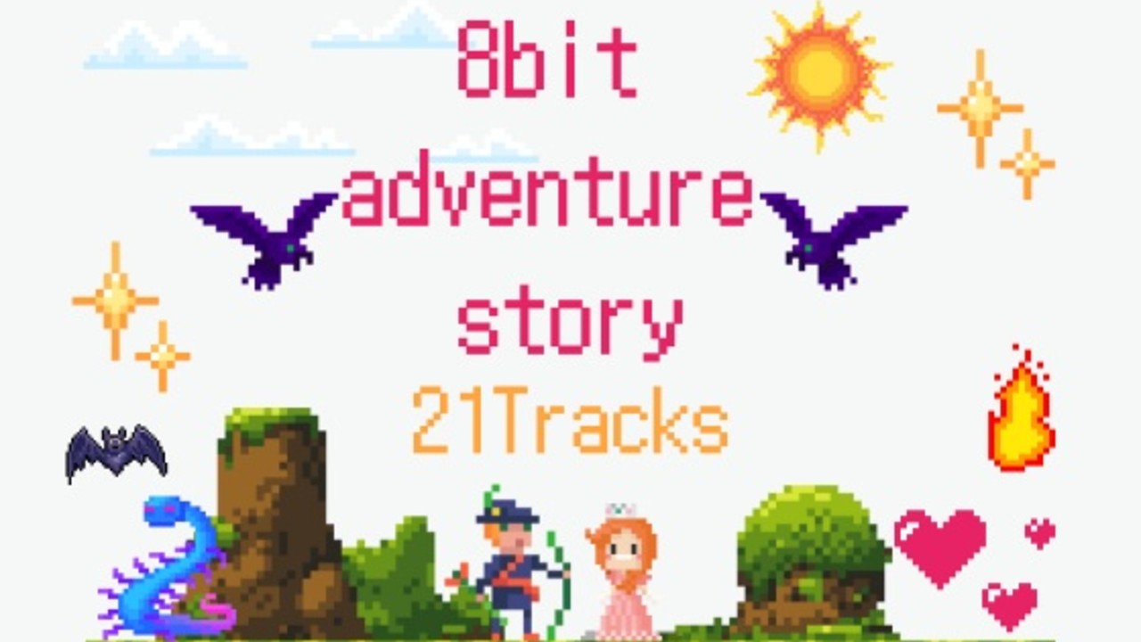 8bit adventure story 21tracks 発売しました！