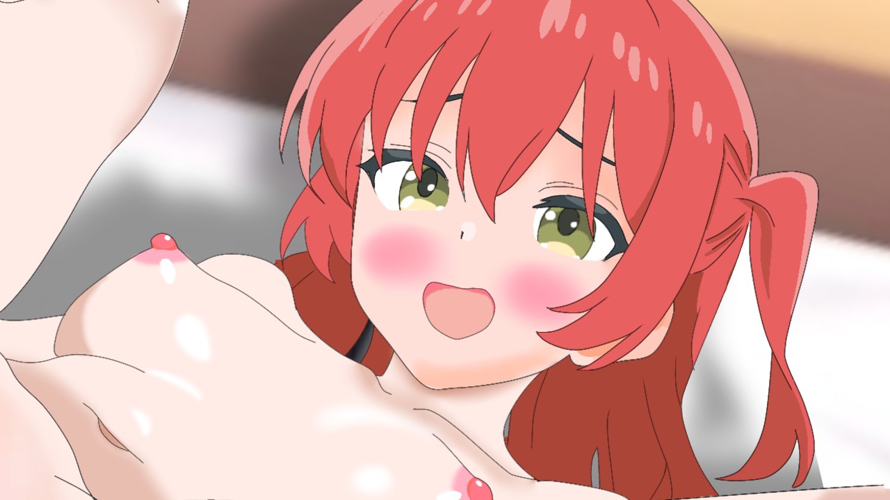 制作過程：ぼっちざろっくの喜多郁代のえっちなモーションアニメの線画やイラストを公開！【１】