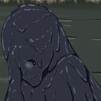 タール沼に沈むFateモルガン【skeb】