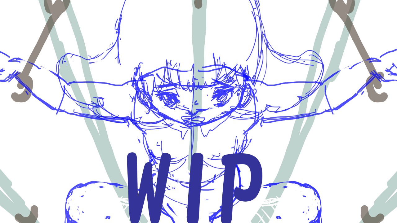 WIP「モモちゃん七夕」の続きです
