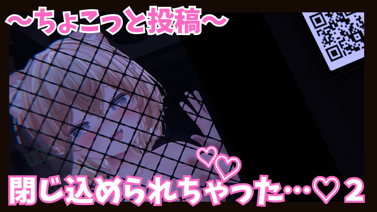 【ちょこっと投稿】閉じ込められちゃった…♡♡２