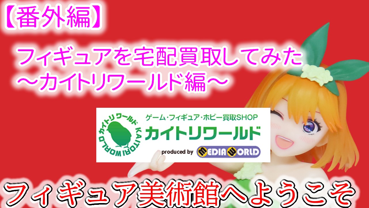 【番外編】フィギュアを宅配買取してみた～カイトリワールド編～