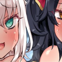 ダブル船長（KカップとMカップ）のぬるぬるダブルパイズリ（絵5枚）