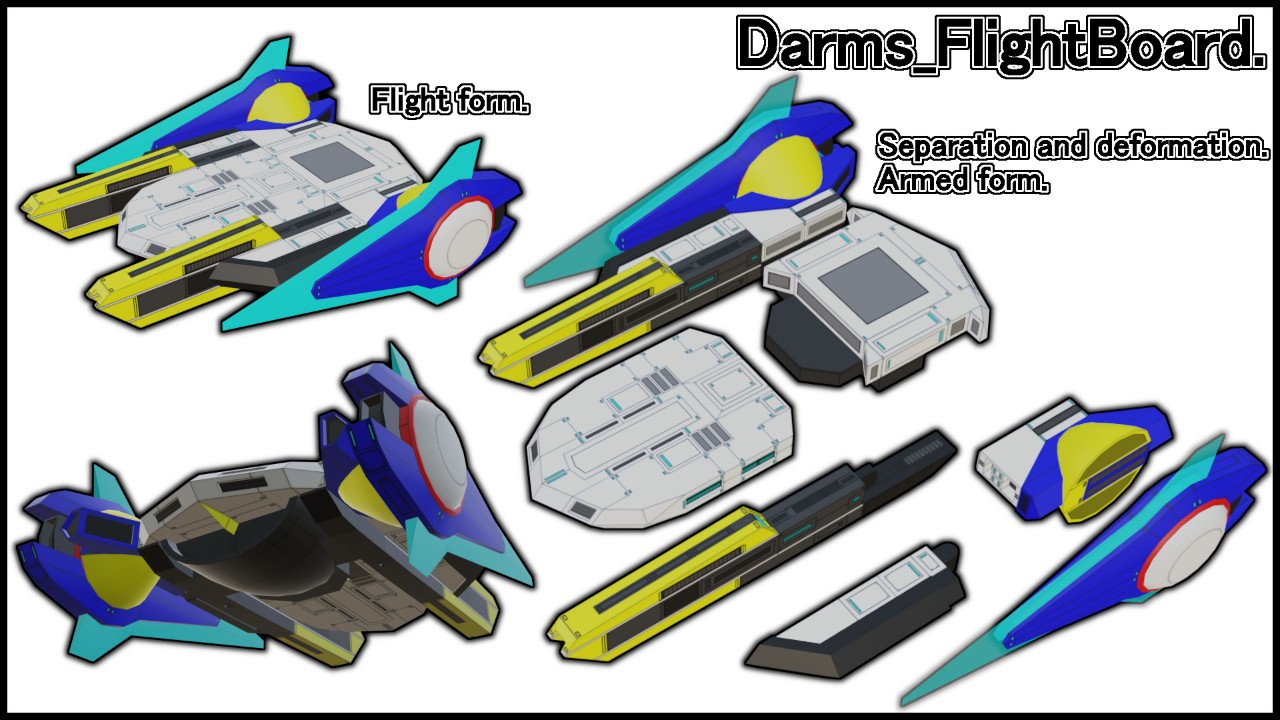 ファンメイド作品【D-arms set】