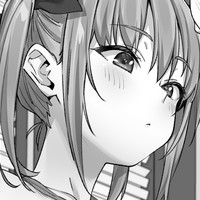 休み時間の廊下で奉仕活動中の愛羅ちゃん