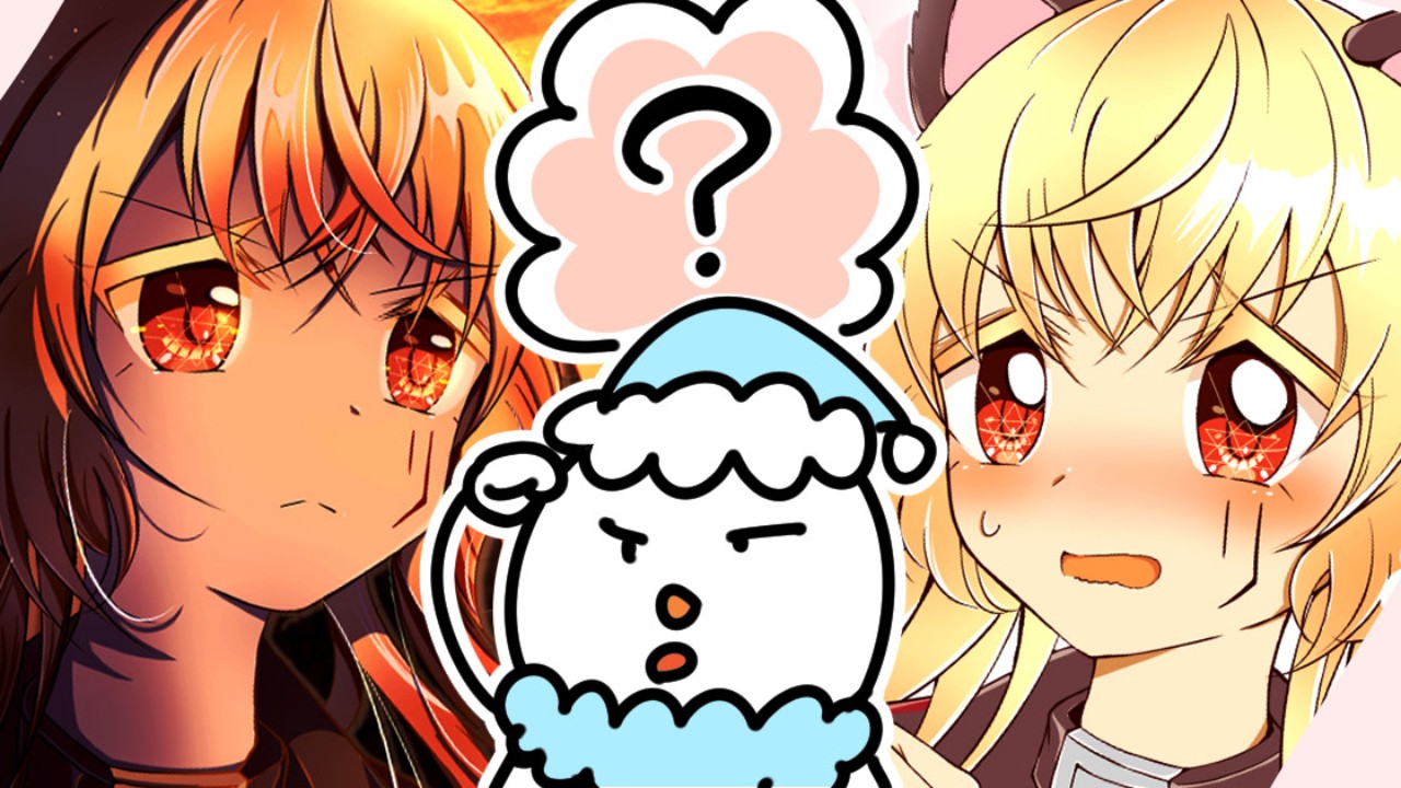 2つの創作漫画　何が違うの？