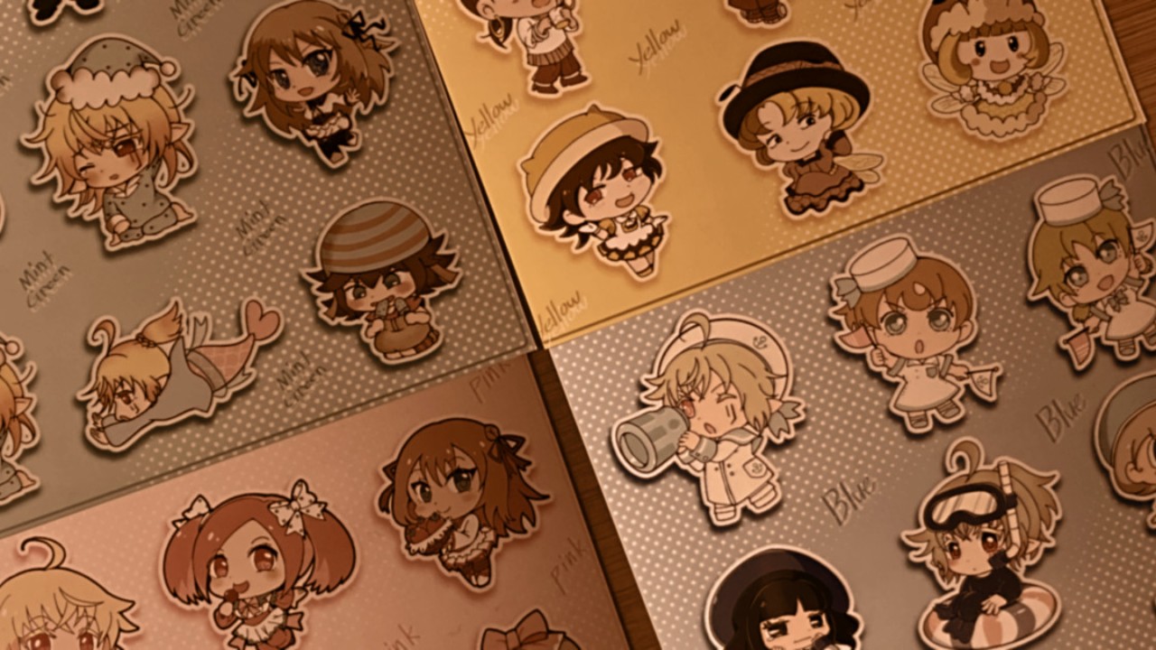 FANBOXプリントにちびキャラ大集合！