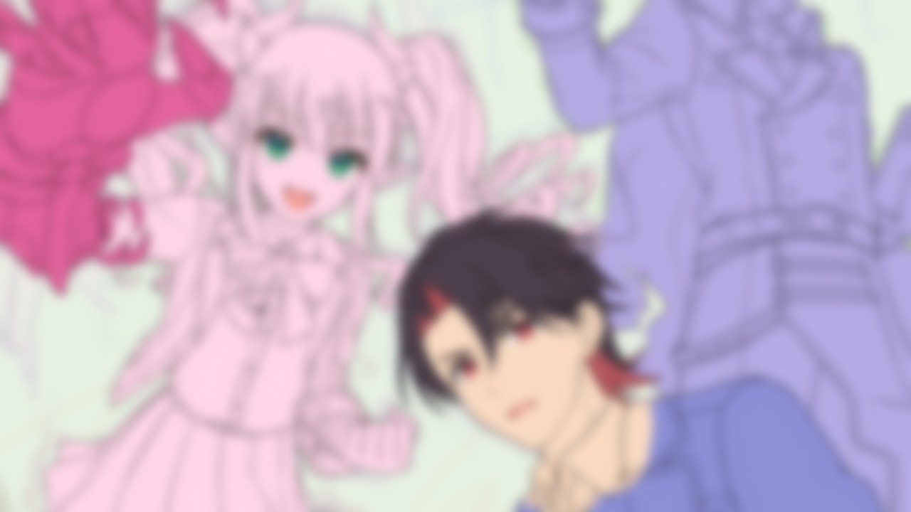 趣味イラスト制作過程　2