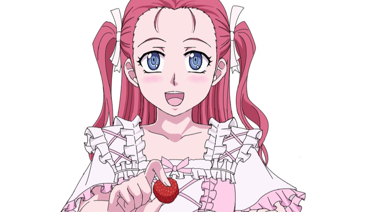 リリーシャちゃんのイラストの途中経過
