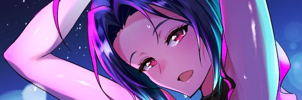 自己満喫。