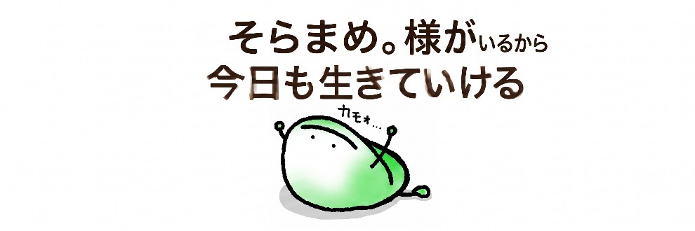 そらまめ。様がいるから今日も生きていける