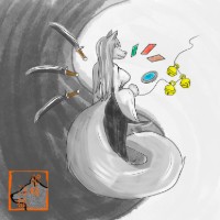 占術師兼神様達の無の神巫　狼龍沾狐